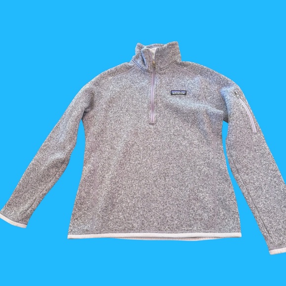 Patagonia Tops - Patagonia 1/4 Zip Purple Better Sweater